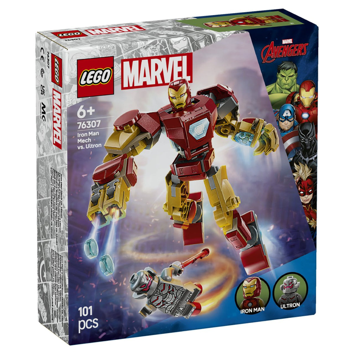 LEGO 76307 Marvel Super Heroes Iron Man Mech vs. Ultron