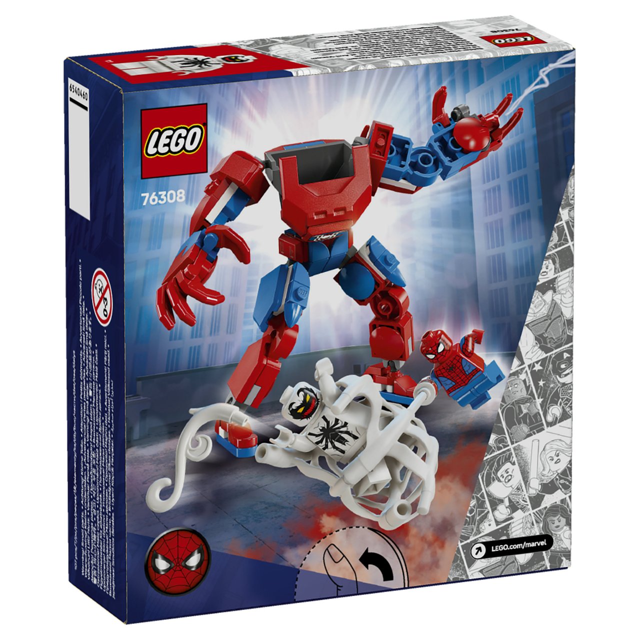 LEGO 76308 Marvel Super Heroes Spider-Man Mech vs. Anti-Venom