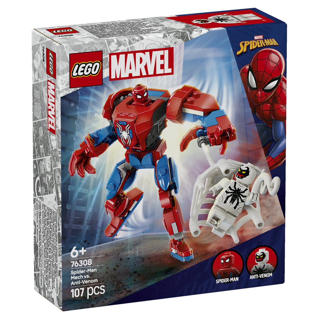 LEGO 76308 Marvel Super Heroes Spider-Man Mech vs. Anti-Venom