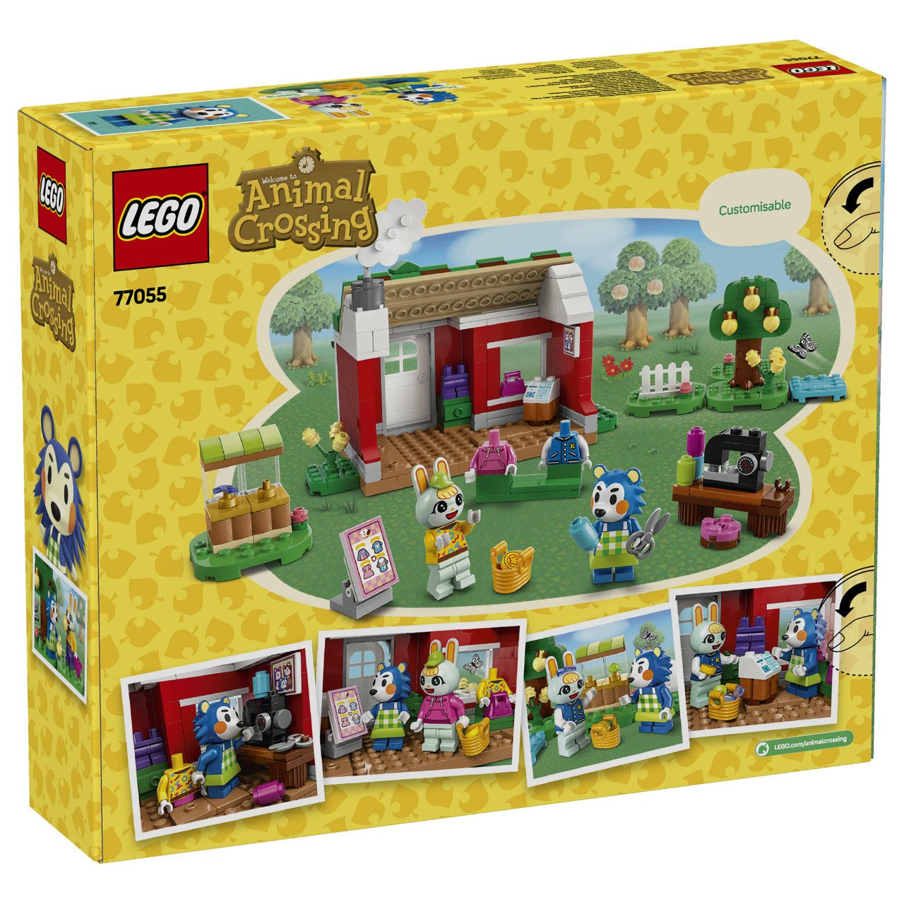 LEGO 77055 Animal Crossing Die Schneiderei der Schneiderschwestern