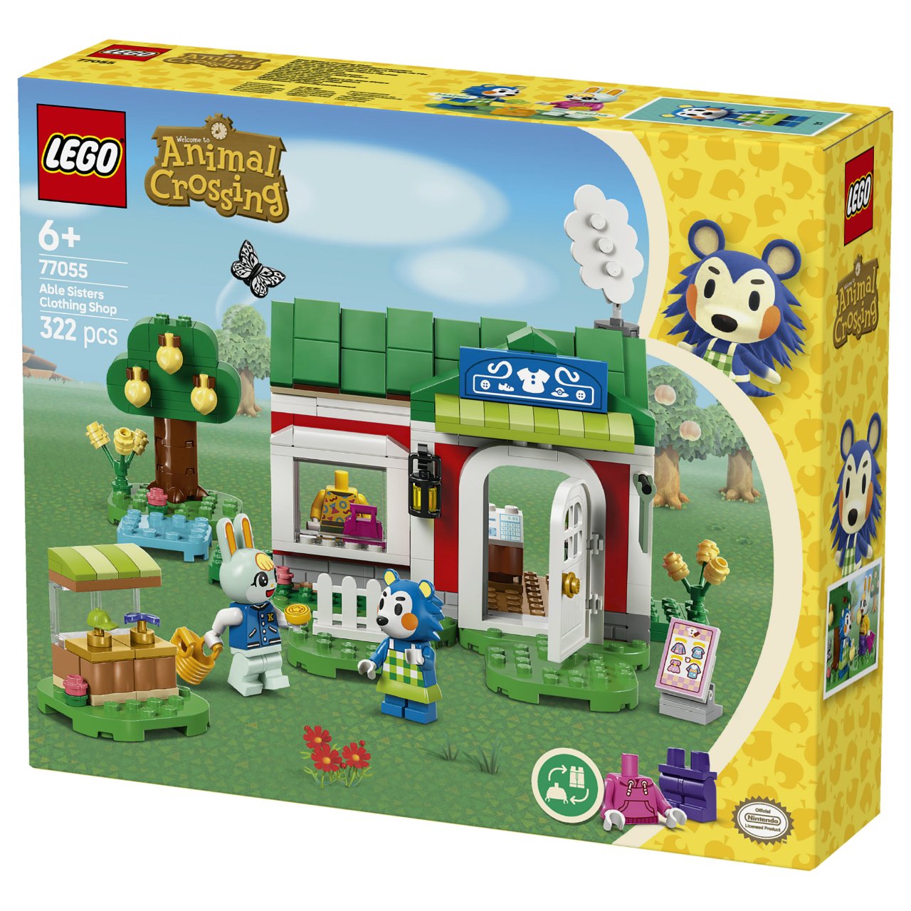 LEGO 77055 Animal Crossing Die Schneiderei der Schneiderschwestern