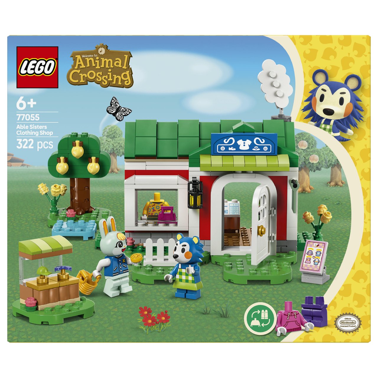 LEGO 77055 Animal Crossing Die Schneiderei der Schneiderschwestern