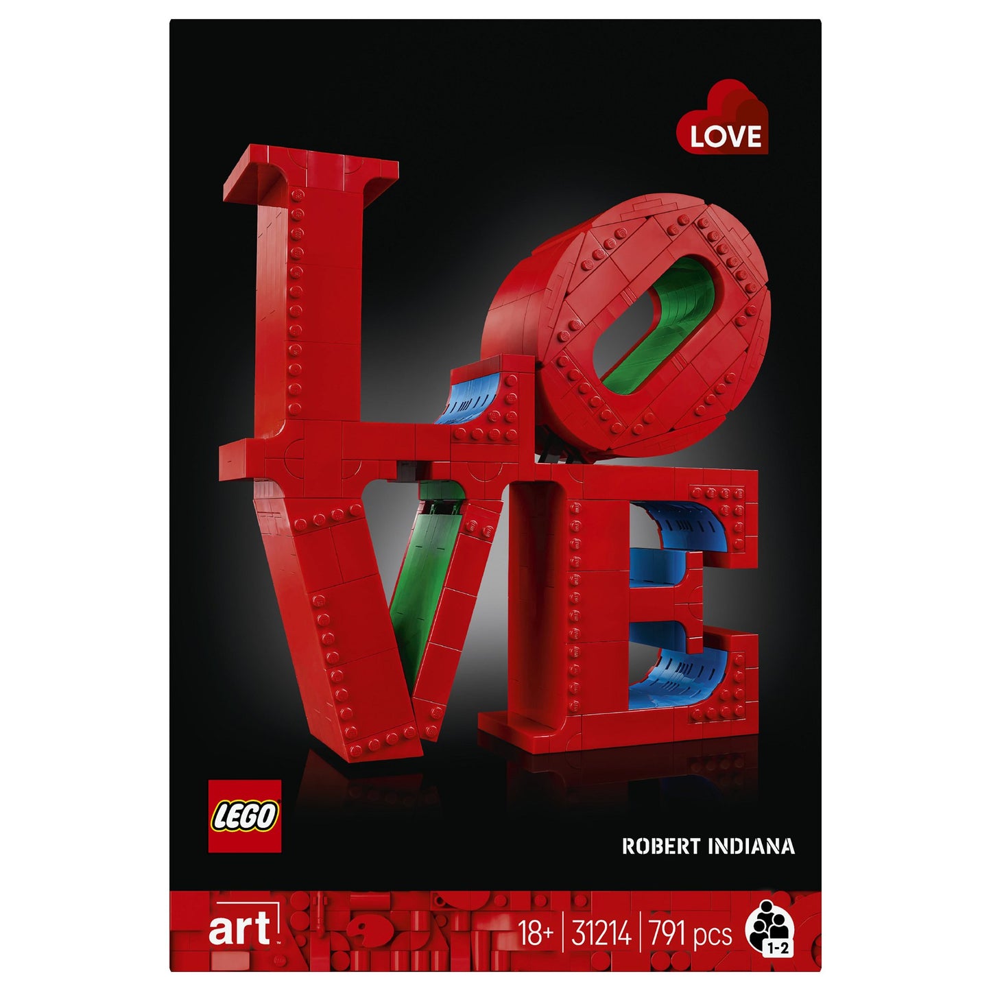 LEGO 31214 Art LOVE