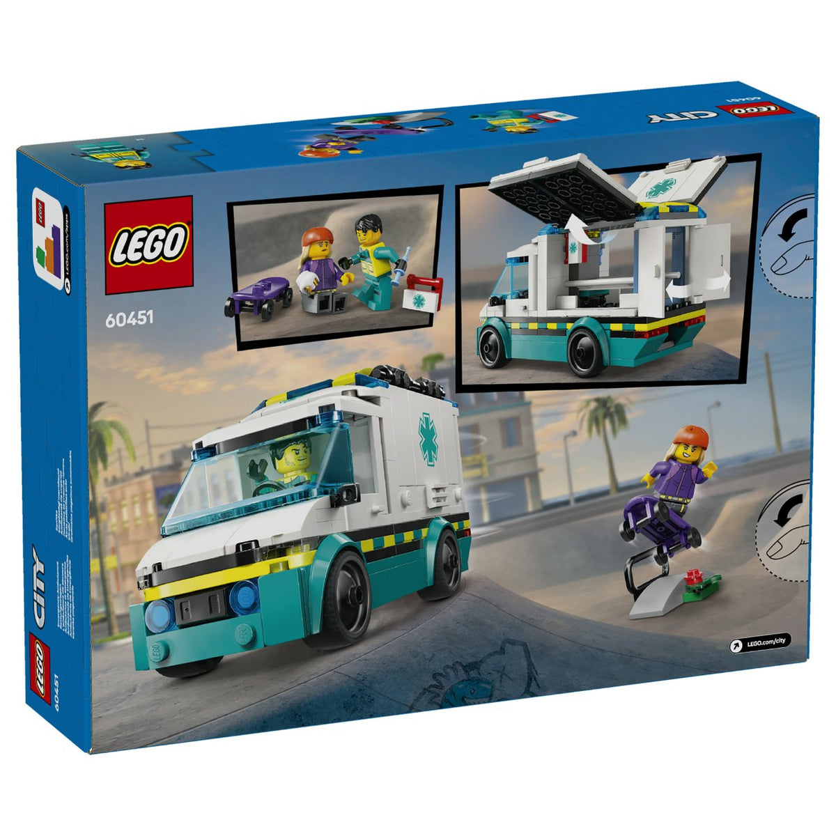 LEGO 60451 City Rettungswagen