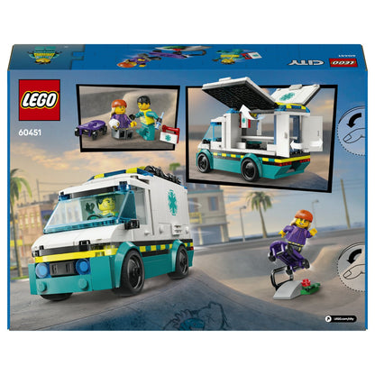 LEGO 60451 City Rettungswagen