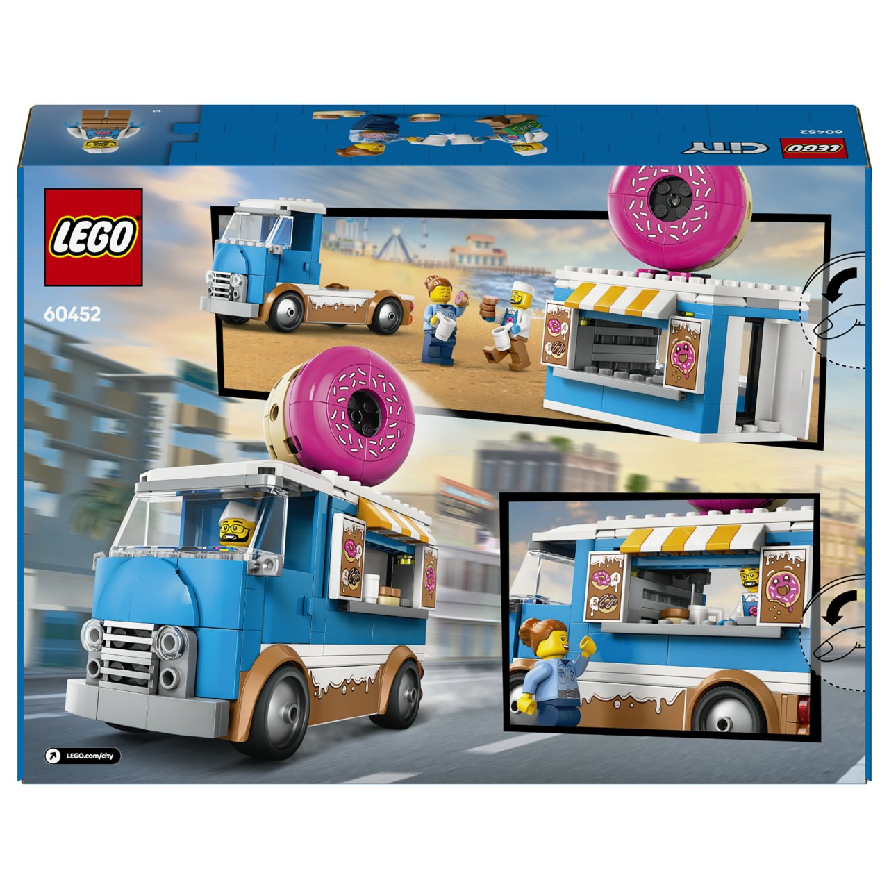 LEGO 60452 City Donut Truck