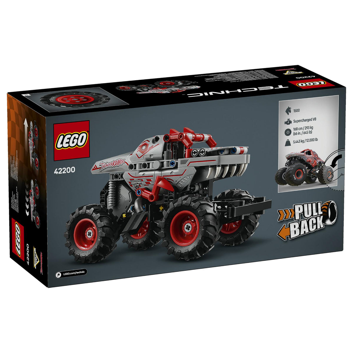 LEGO 42200 Technic Monster Jam ThunderROARus