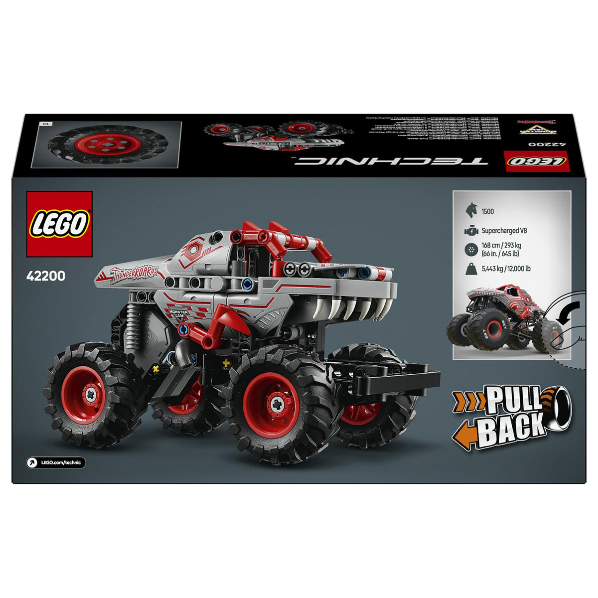LEGO 42200 Technic Monster Jam ThunderROARus