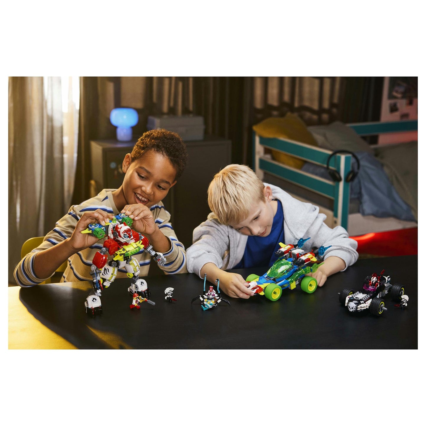 LEGO 71497 DREAMZzz Coopers Tiger-Mech und Zero's Hot Rod Auto