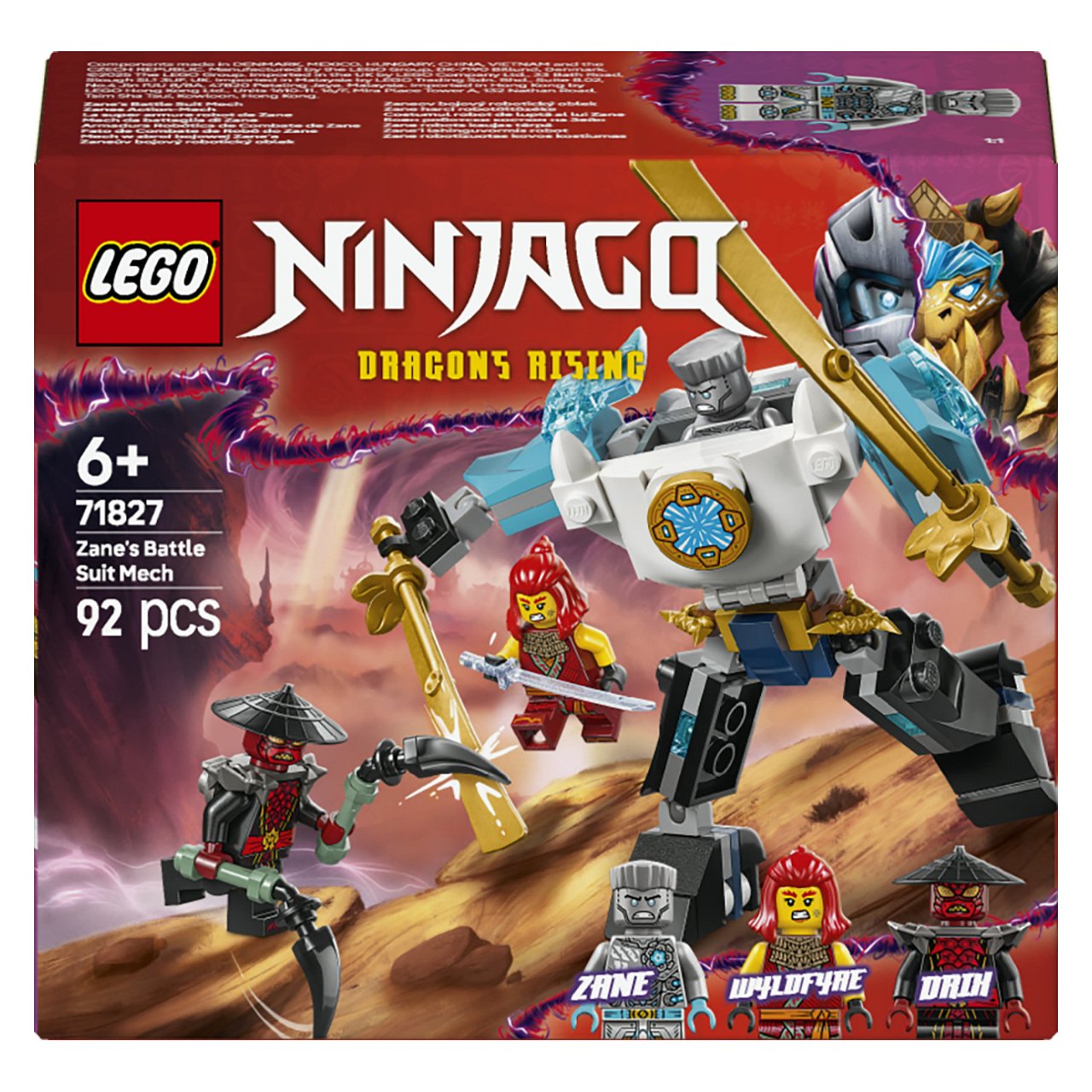 LEGO 71827 Ninjago Zanes Action-Mech