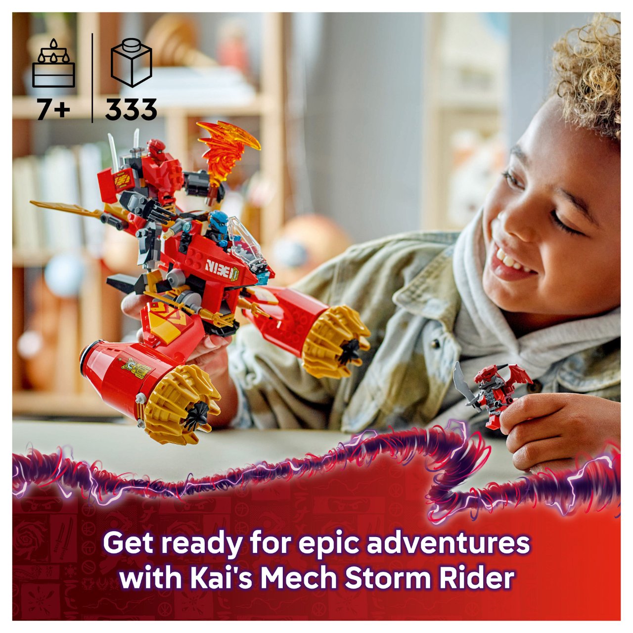 LEGO 71830 Ninjago Kais Sturmreiter-Mech
