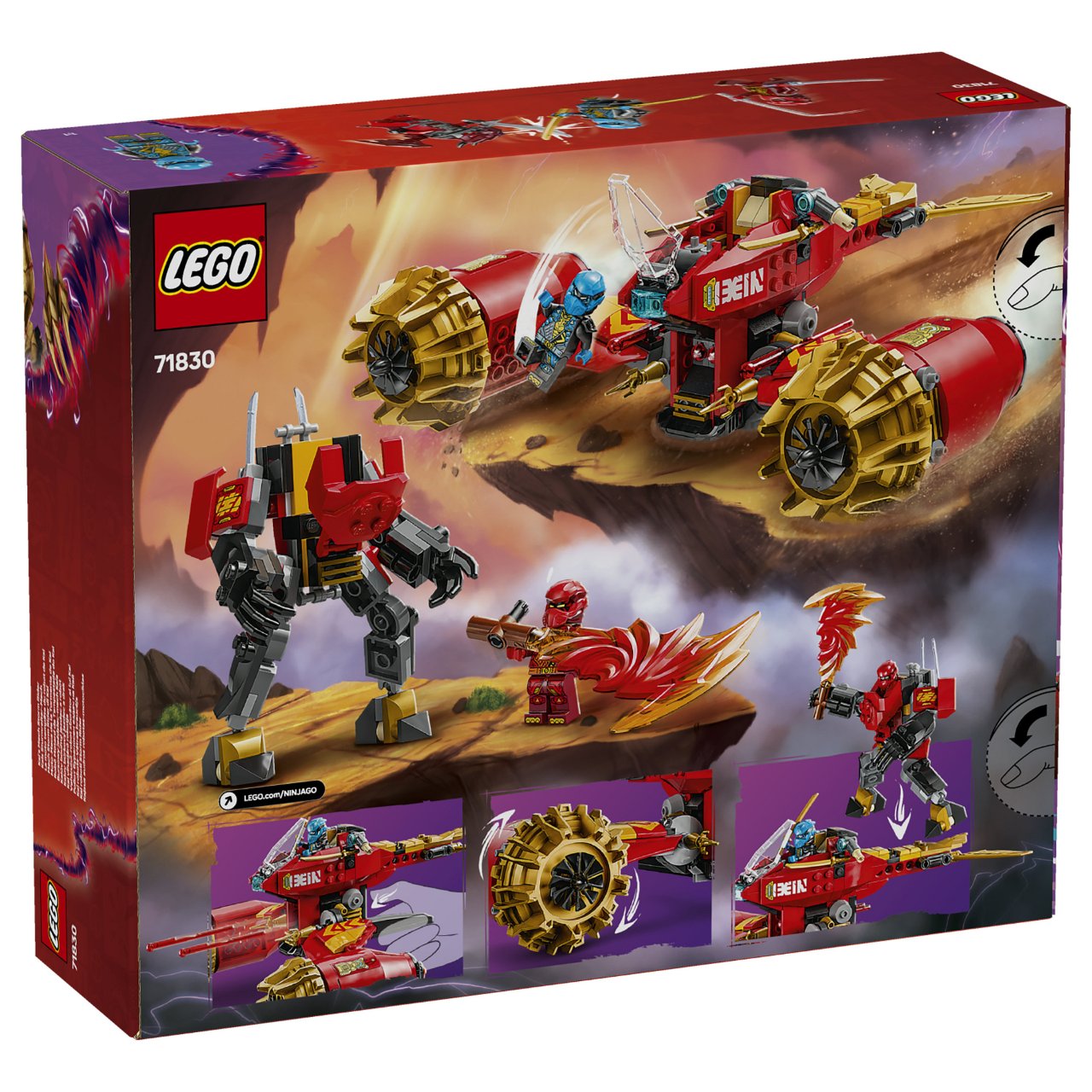 LEGO 71830 Ninjago Kais Sturmreiter-Mech