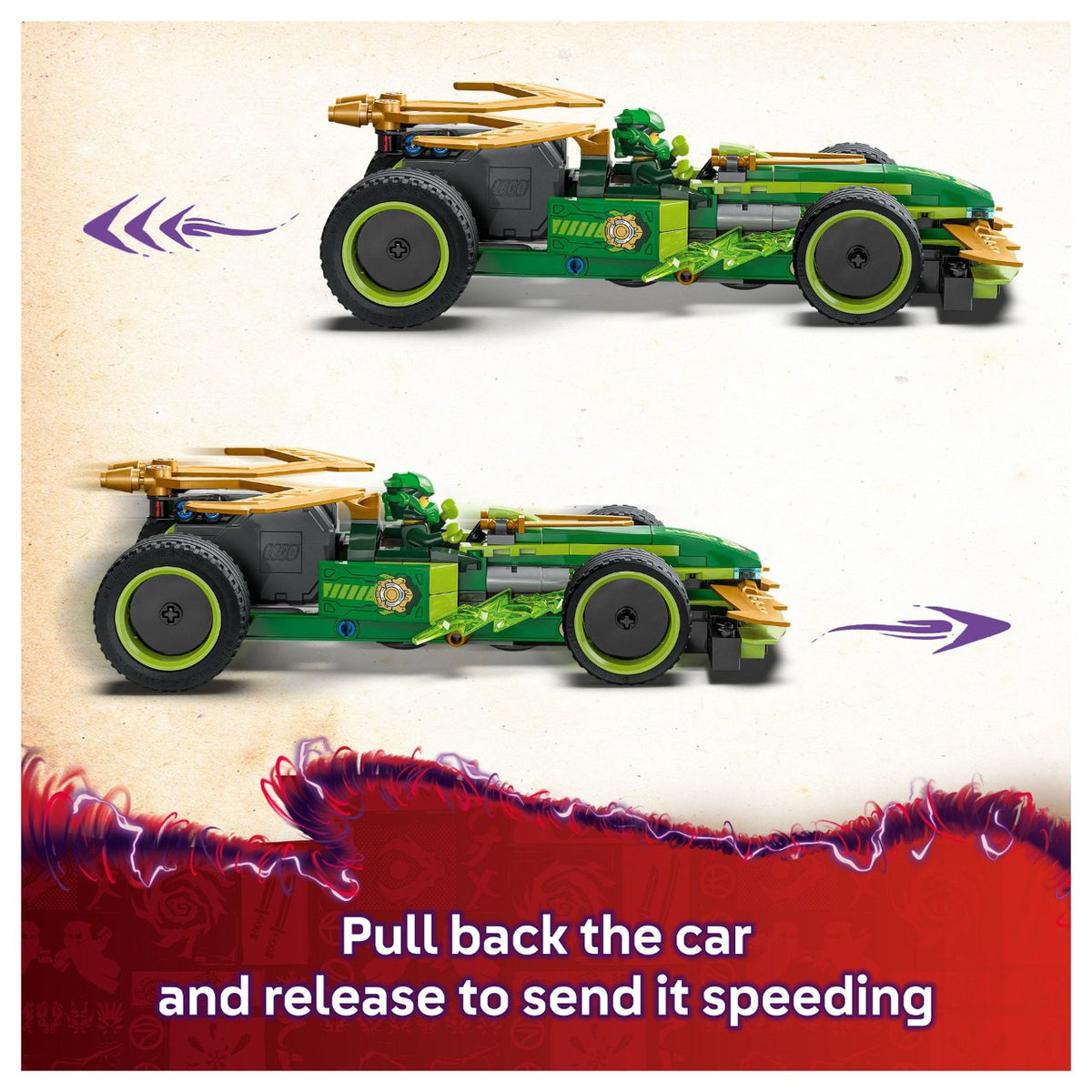 LEGO 71828 Ninjago Lloyds Actionflitzer