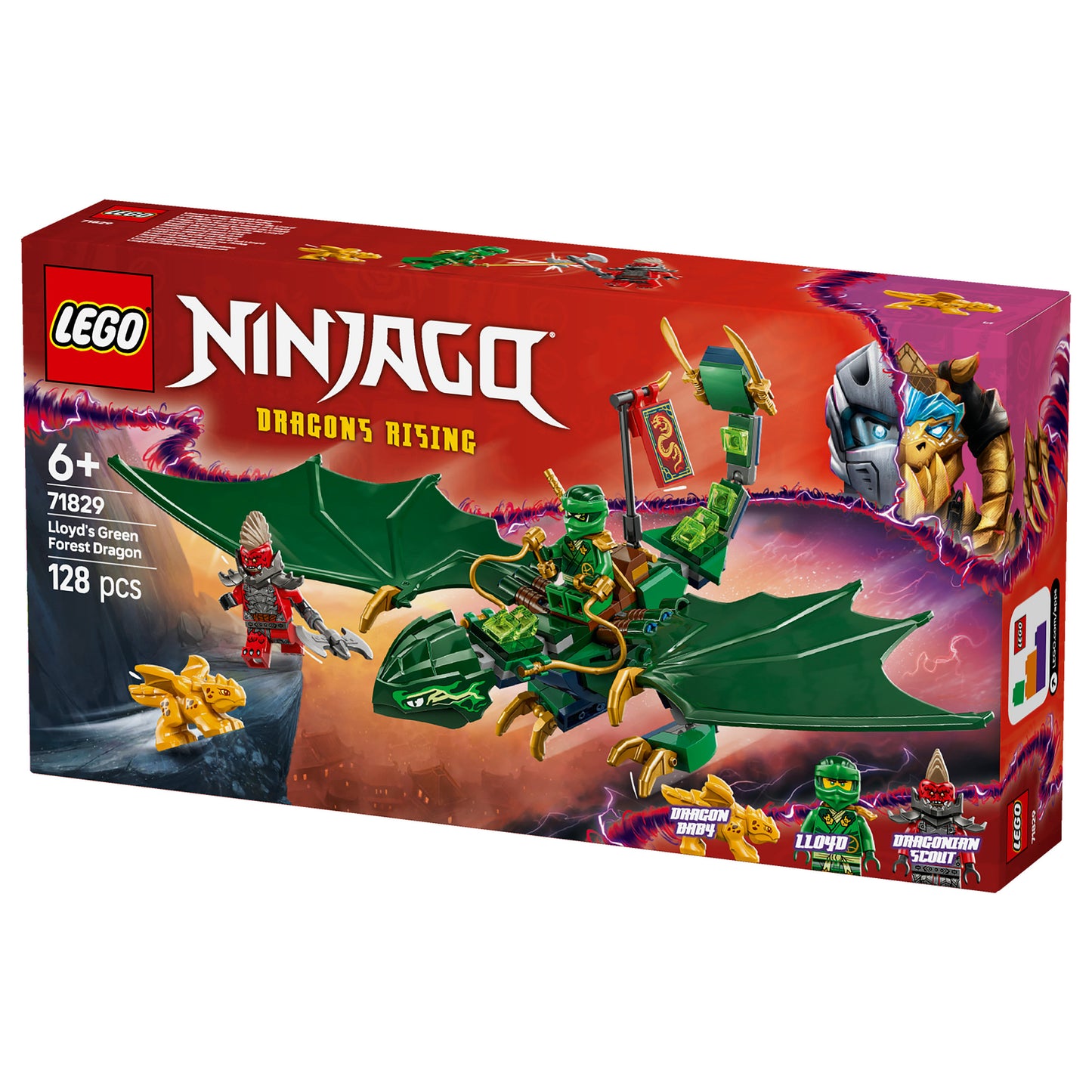 LEGO 71829 Ninjago Lloyds grner Walddrache