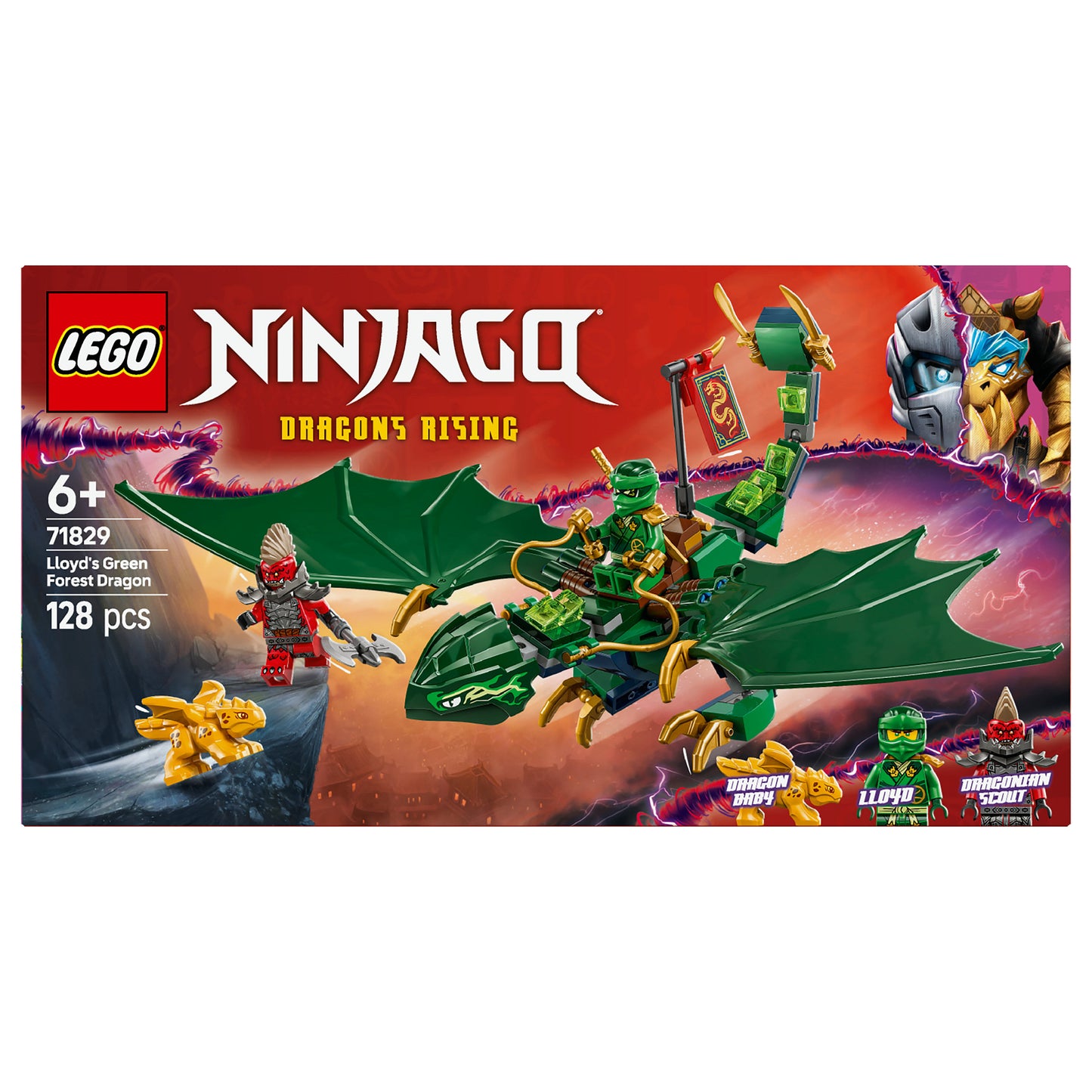 LEGO 71829 Ninjago Lloyds grner Walddrache