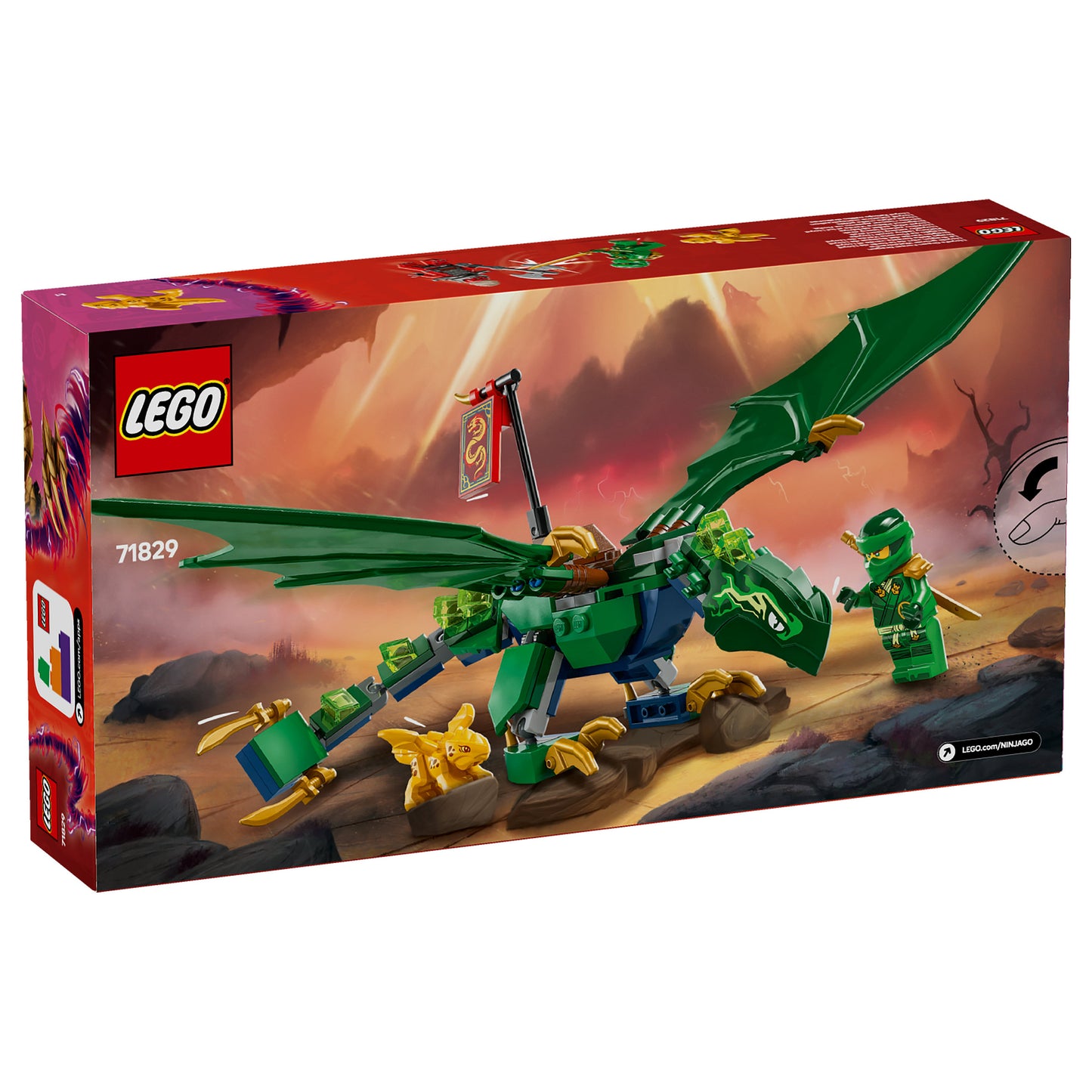 LEGO 71829 Ninjago Lloyds grner Walddrache