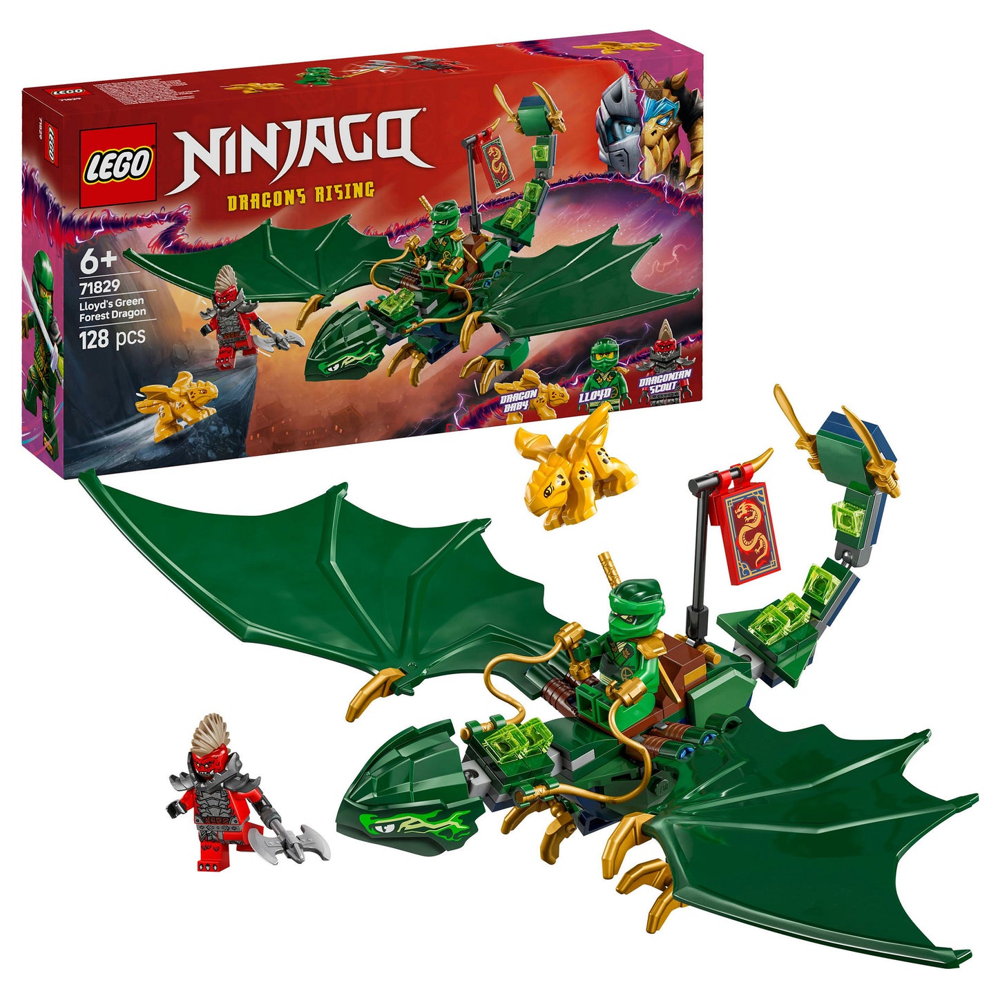 LEGO 71829 Ninjago Lloyds grner Walddrache