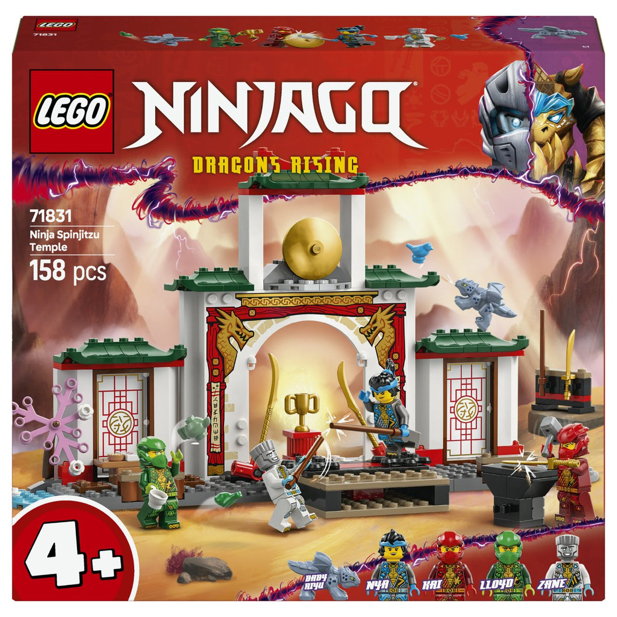LEGO 71831 Ninjago Spinjitzu-Tempel der Ninja