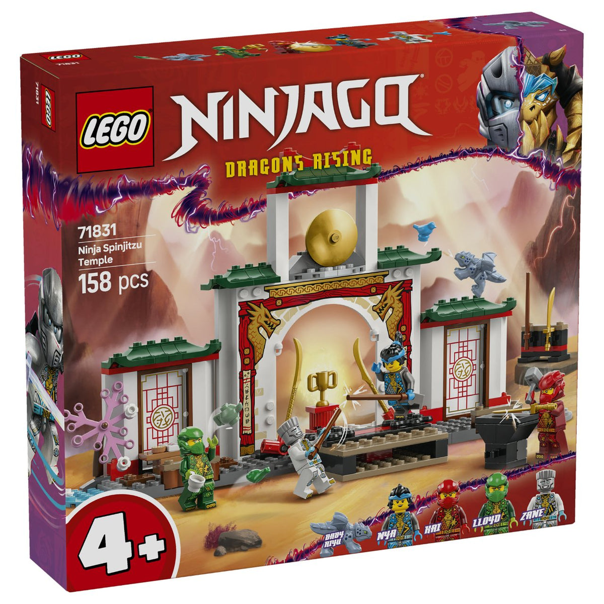 LEGO 71831 Ninjago Spinjitzu-Tempel der Ninja