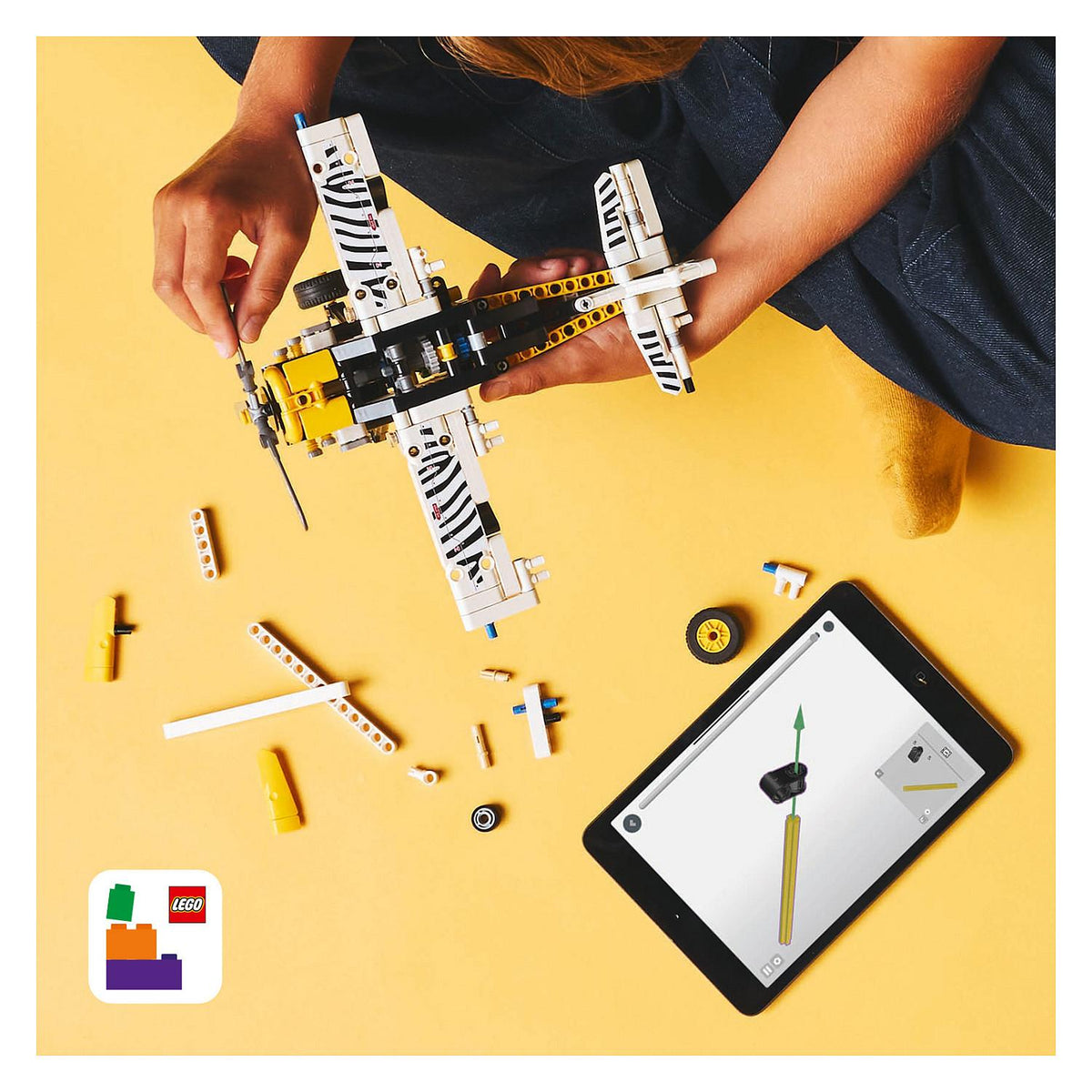 LEGO 42198 Technic Propellerflugzeug