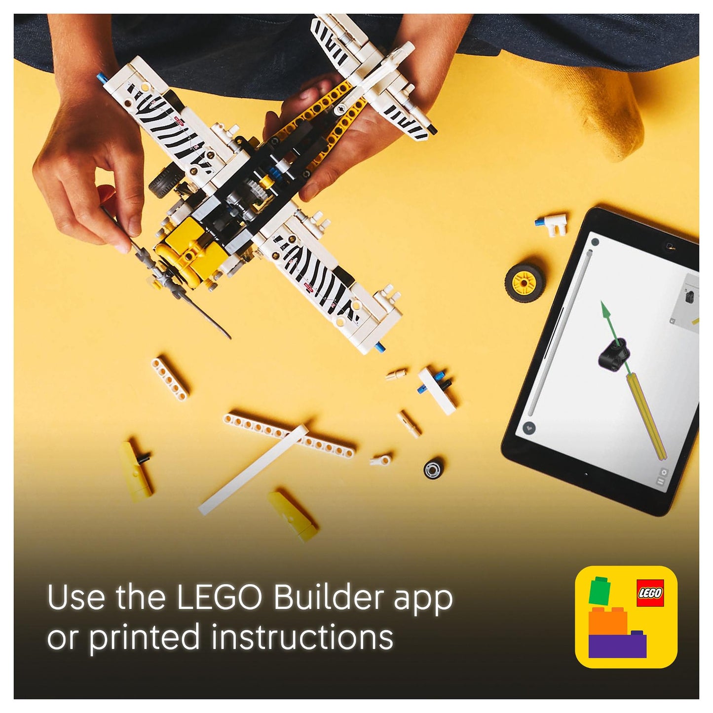 LEGO 42198 Technic Propellerflugzeug