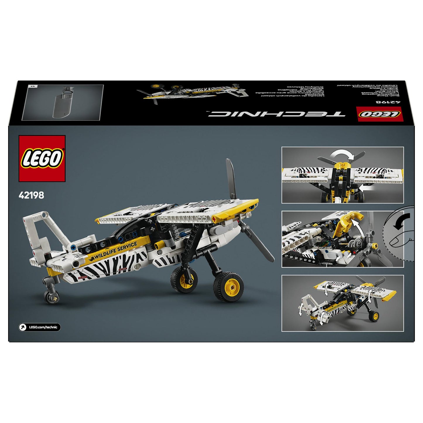 LEGO 42198 Technic Propellerflugzeug