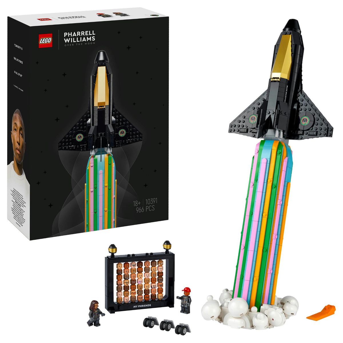 LEGO 10391 Icons ber dem Mond mit Pharrell Williams