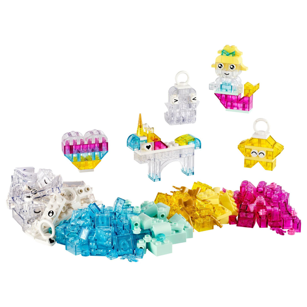 LEGO 11040 Classic Zauberbox mit durchsichtigen Steinen