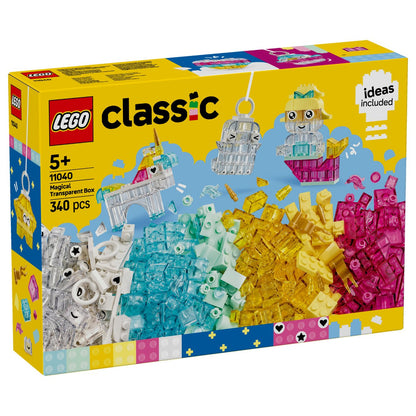 LEGO 11040 Classic Zauberbox mit durchsichtigen Steinen