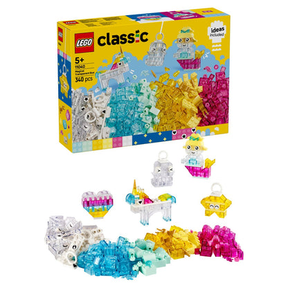 LEGO 11040 Classic Zauberbox mit durchsichtigen Steinen