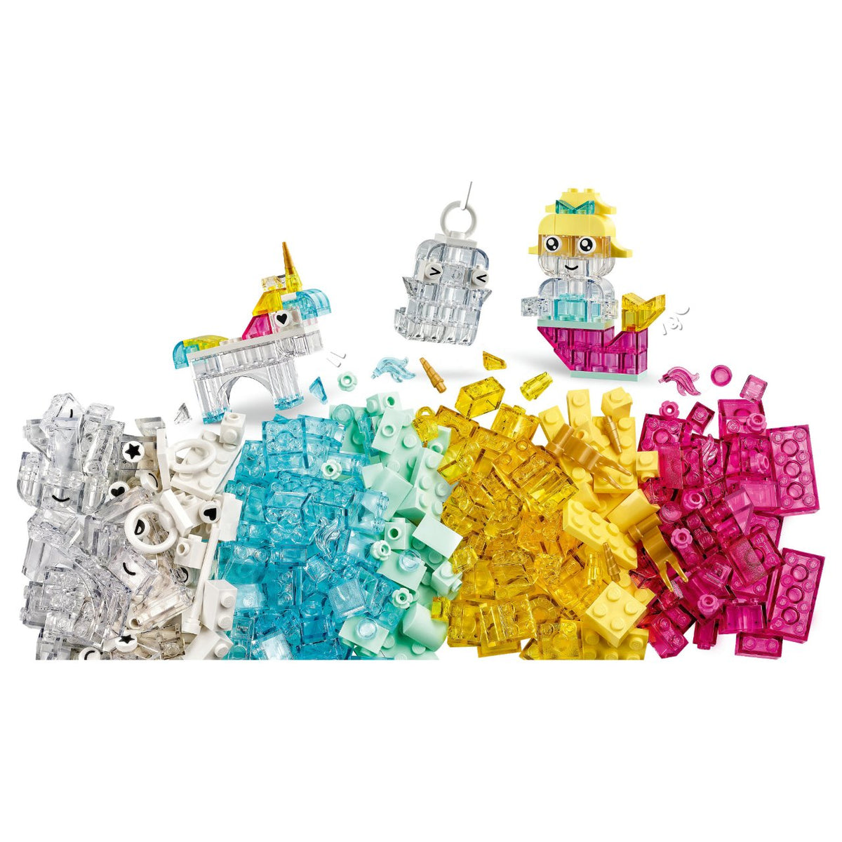 LEGO 11040 Classic Zauberbox mit durchsichtigen Steinen