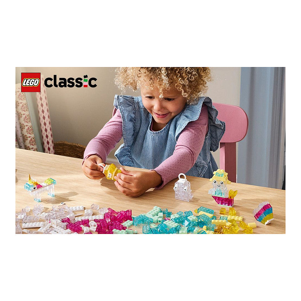 LEGO 11040 Classic Zauberbox mit durchsichtigen Steinen
