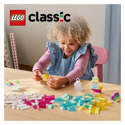 LEGO 11040 Classic Zauberbox mit durchsichtigen Steinen