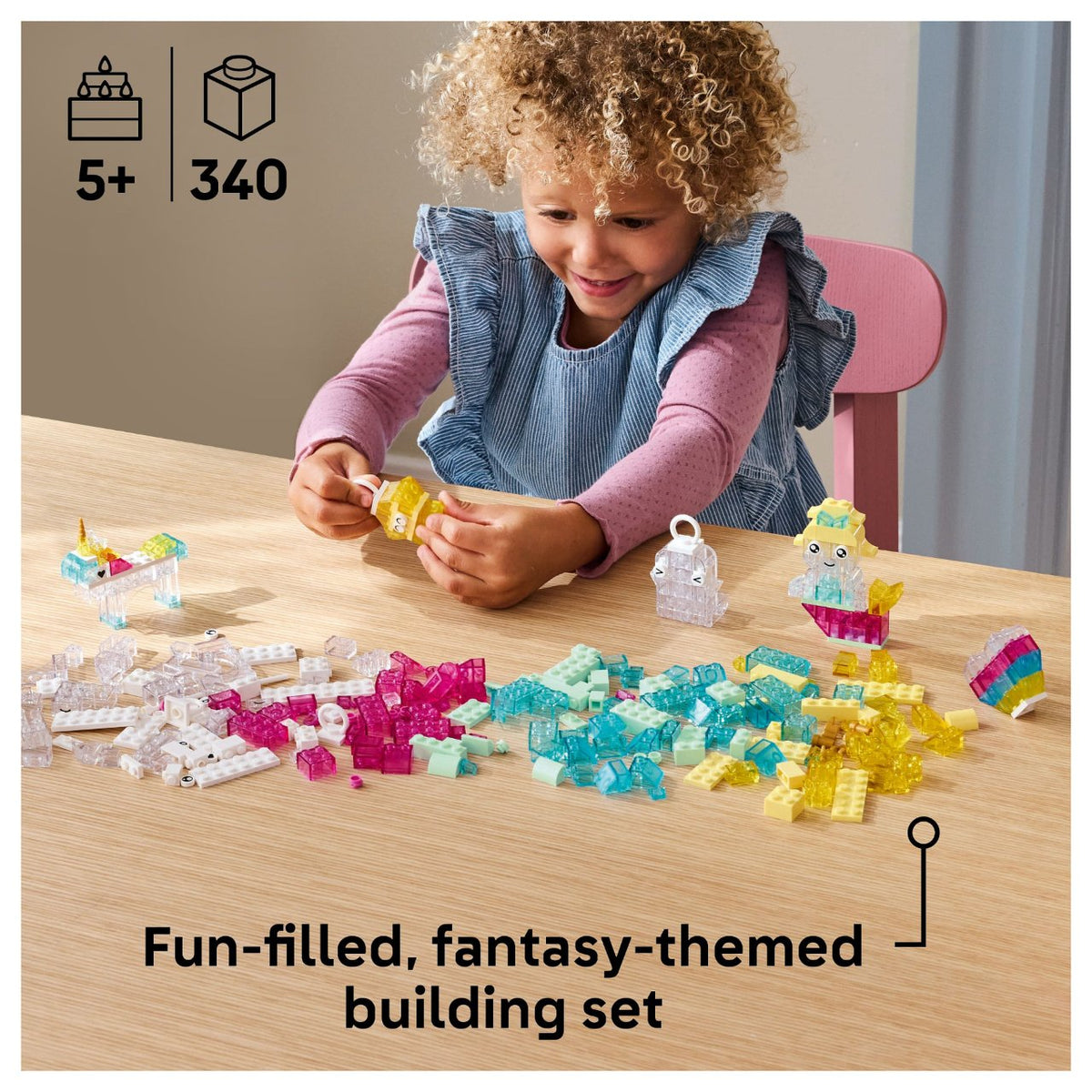 LEGO 11040 Classic Zauberbox mit durchsichtigen Steinen