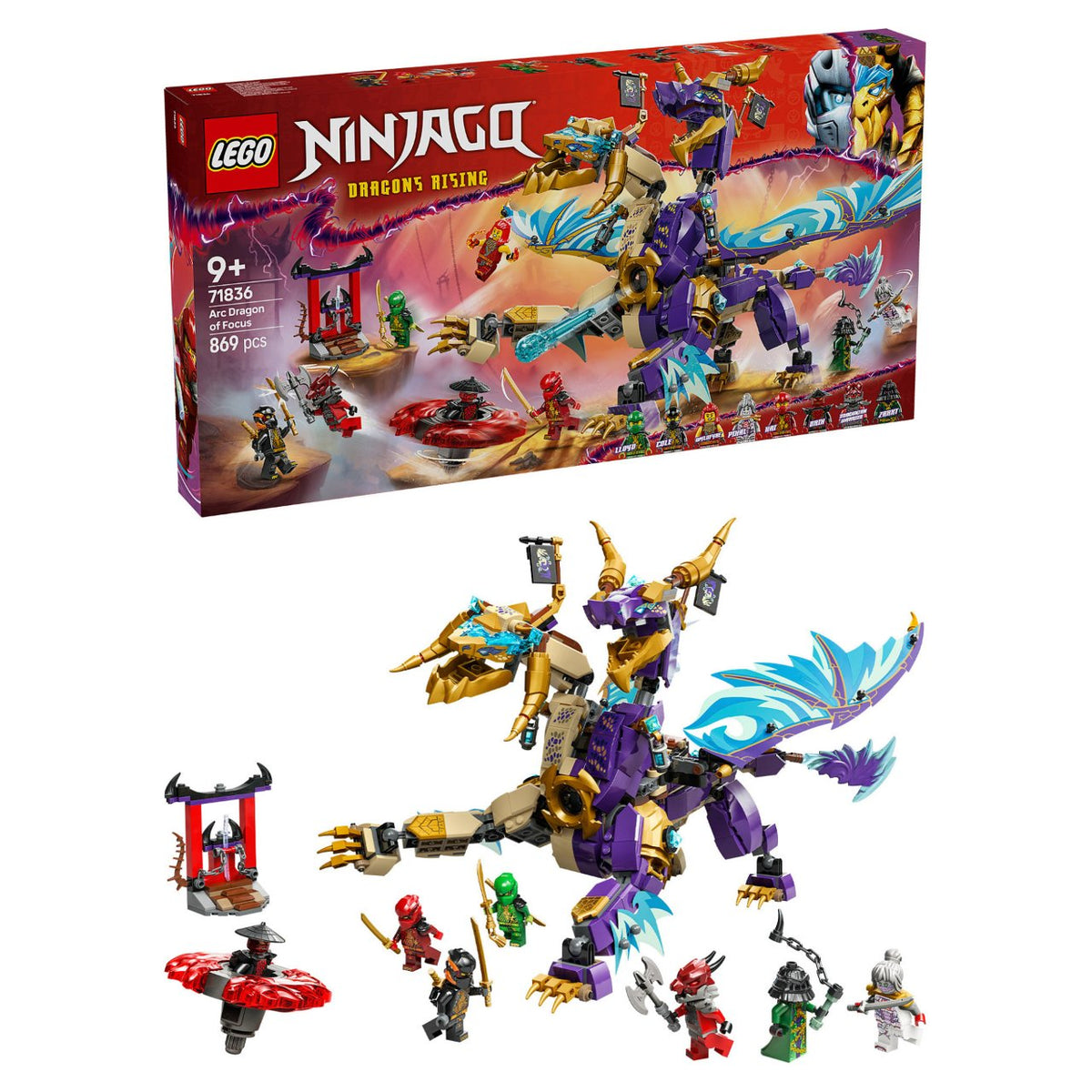 LEGO 71836 Ninjago Lichtbogendrache