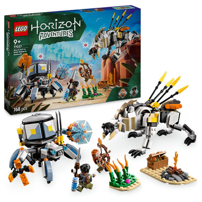 LEGO 77037 Horizon Adventures Aloy und Varl vs. Panzerwanderer und Sgezahn