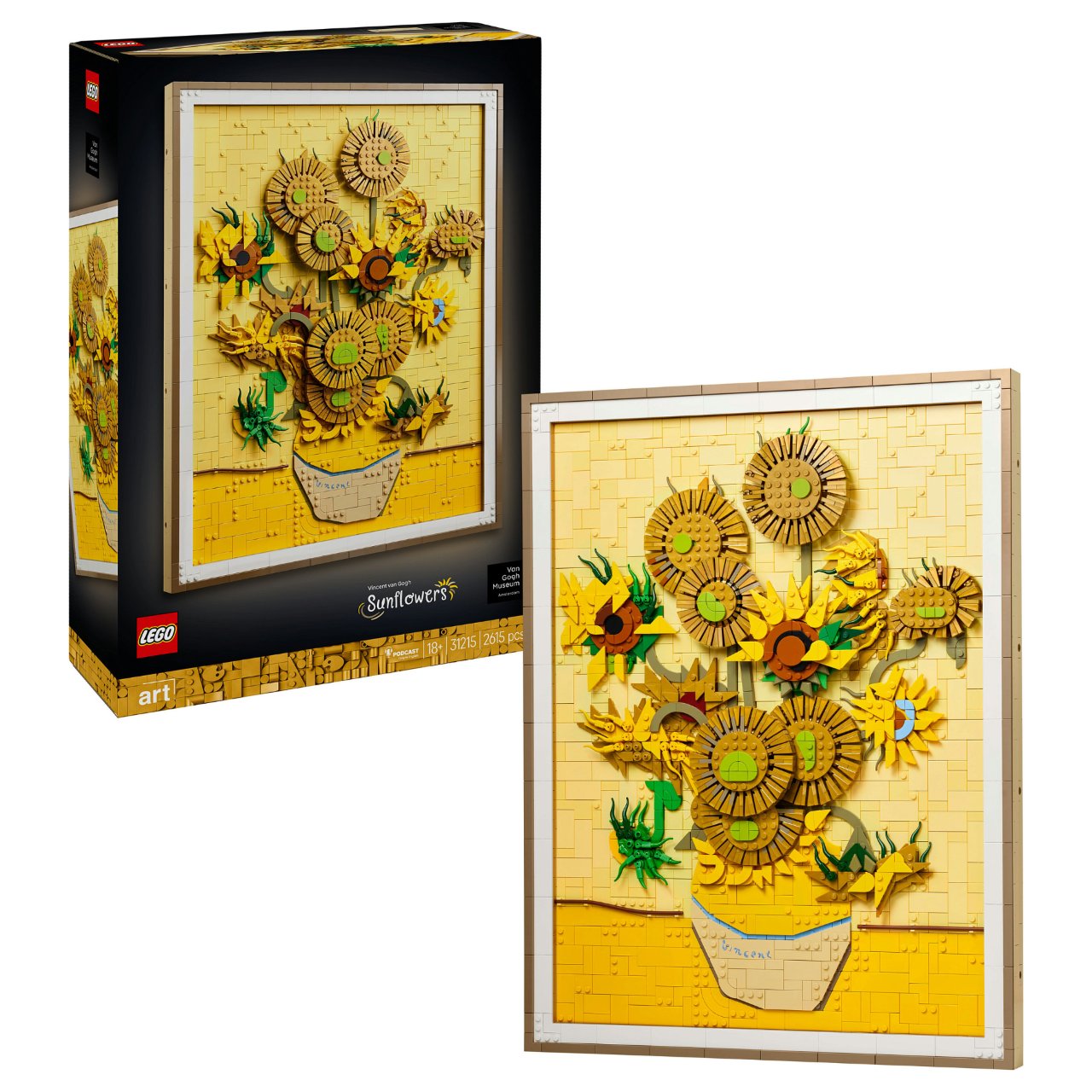 LEGO 31215 Art Vincent van Gogh - Sonnenblumen