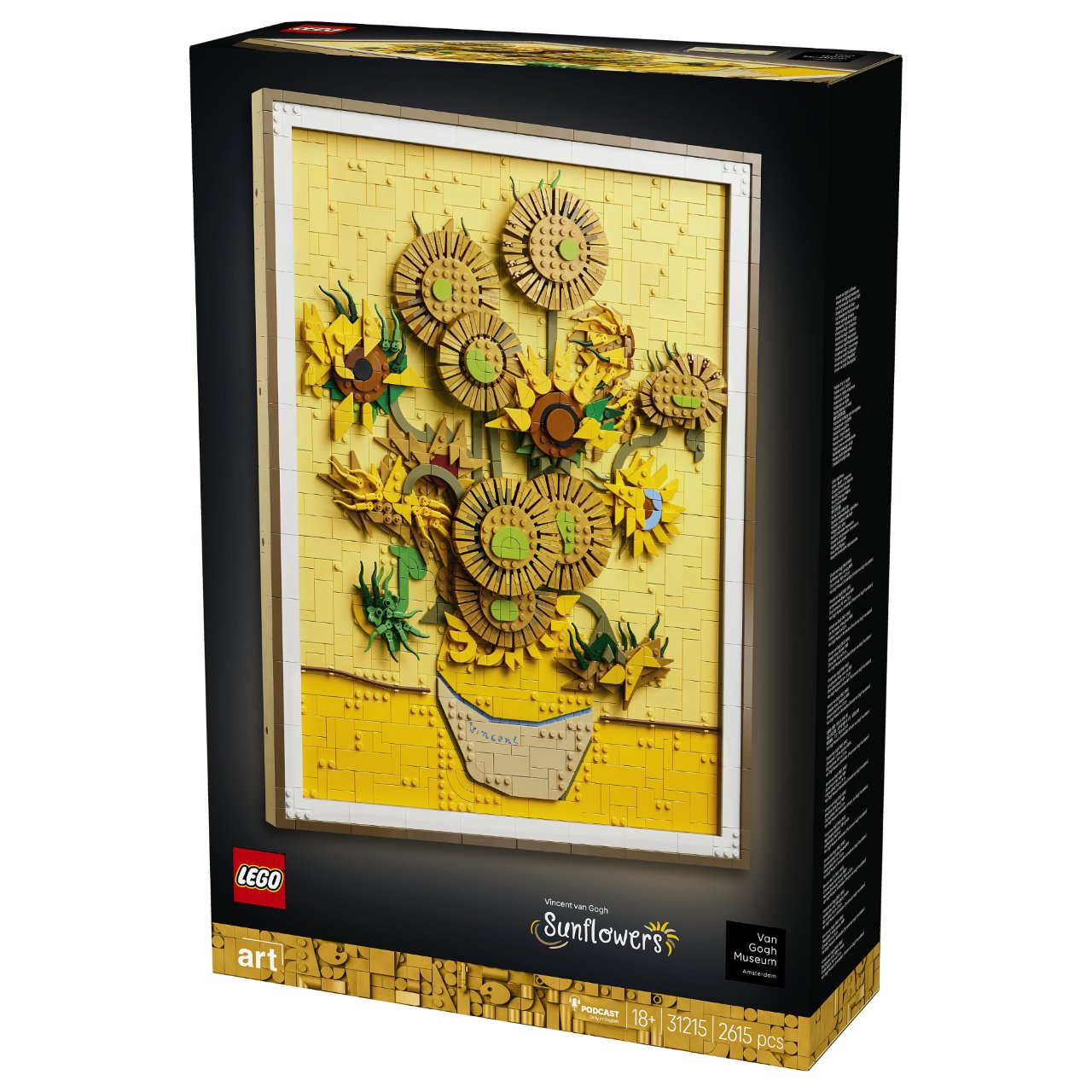 LEGO 31215 Art Vincent van Gogh - Sonnenblumen