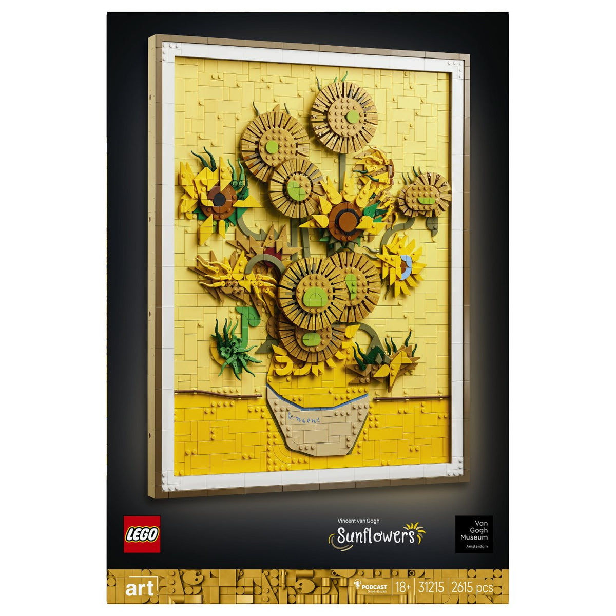 LEGO 31215 Art Vincent van Gogh - Sonnenblumen