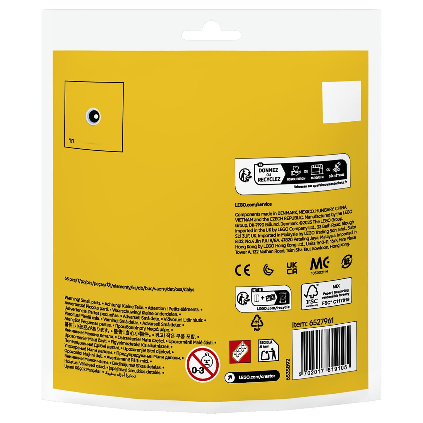 LEGO 30690 Creator Malspa mit Osterei und Kken (Polybag)