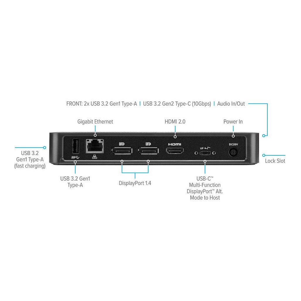 D TARGUS DOCK430EUZ USB-C