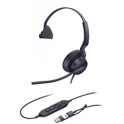 Yealink Headset UH46 Mono Teams USB-C/A