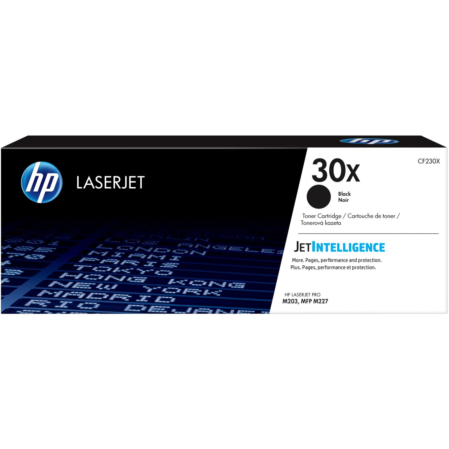 HP 30X original High Capacity LaserJet Toner cartridge CF230X Black XL