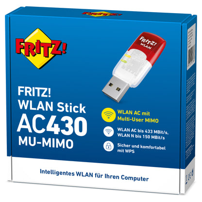 FRITZ!WLAN USB Stick AC 430 MU-MIMO
