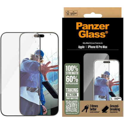 PanzerGlass iPhone 16 Pro Max UWF