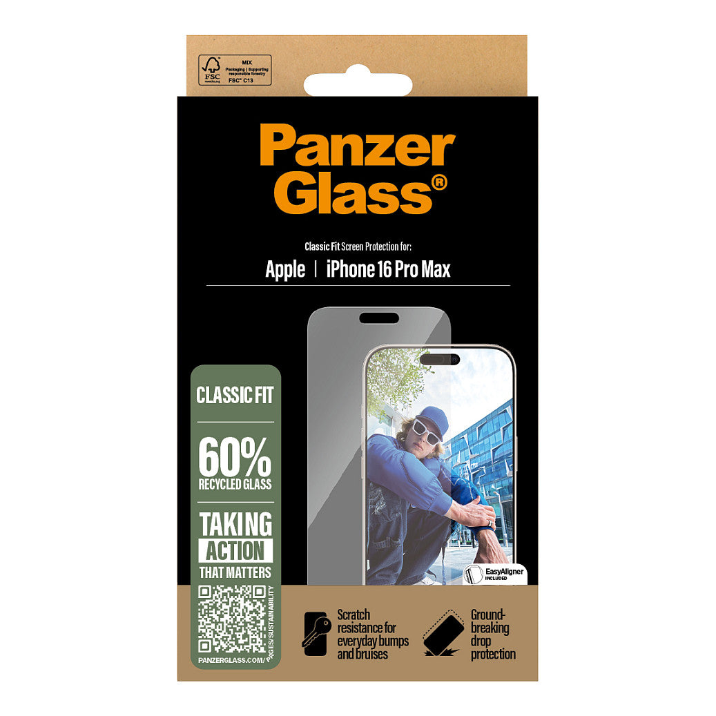 PanzerGlass iPhone 16 Pro Max Classic Fit
