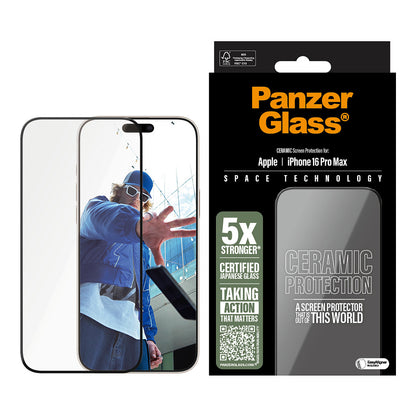 PanzerGlass Ceramic iPhone 16 Pro Max UWF