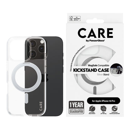 CARE Feature Silver Kickstand MagSAFE iPhone 16 Pro