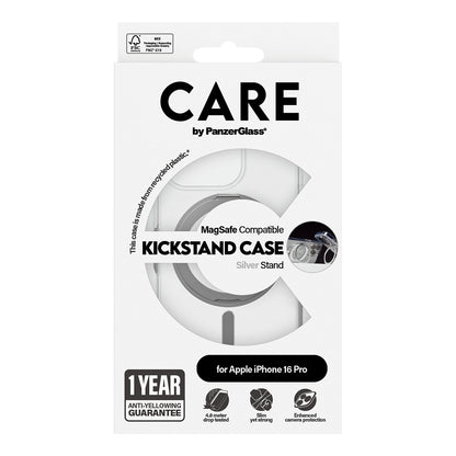 CARE Feature Silver Kickstand MagSAFE iPhone 16 Pro