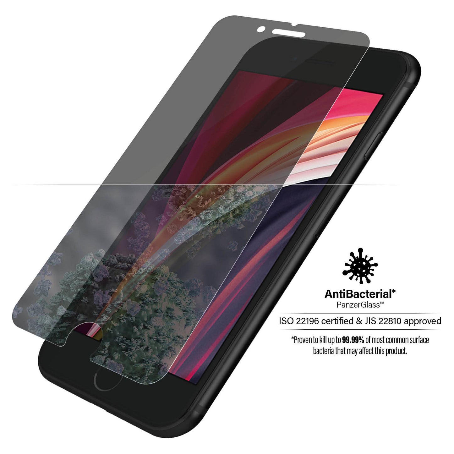 *Project only* PanzerGlass Privacy f. iPhone 6/7/8/SE 2020/22